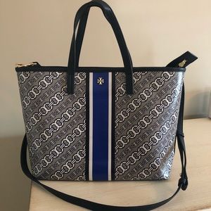 Auth Tory Burch Gemini Link Tote